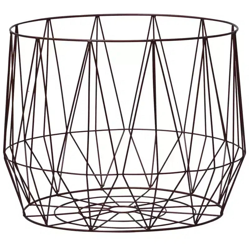 Coffee Table Set of 2, Round End Table & Sofa Table for Living Room, Copper/Black/White